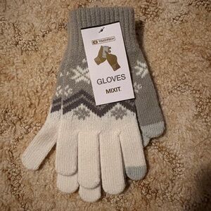 Gray Winter Gloves